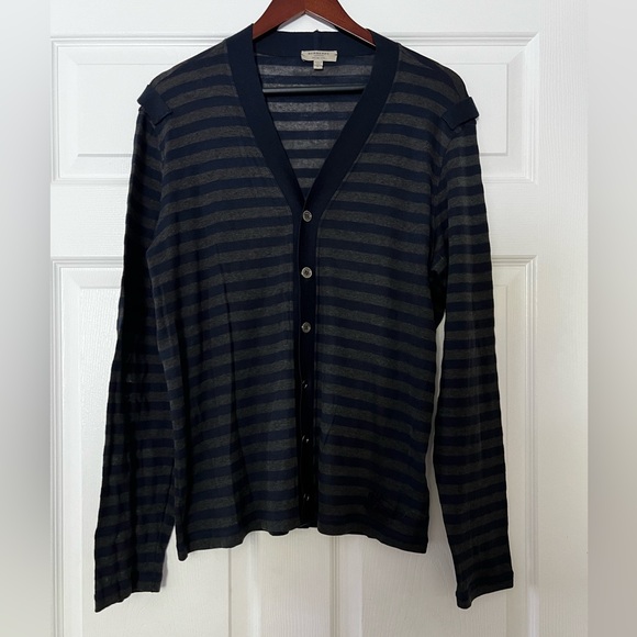 Burberry Other - Burberry London Striped Cardigan size Large